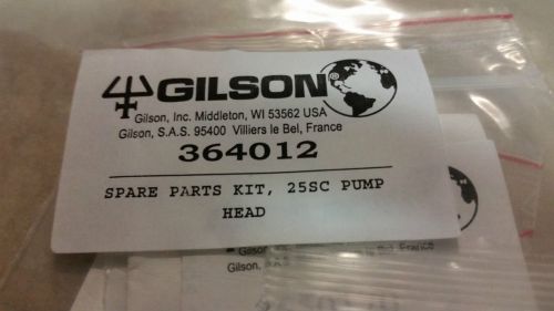 Spare parts kit, gilson 25sc pumphead for sale