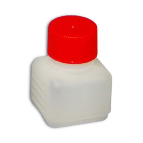 25x plastic bottle, flask 30 ml with screw top and gasket included (25x22042) for sale