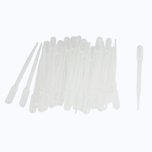 Pack of 100 Plastic Transfer Pipettes 3ml Gradulated NONSTERILE NEW
