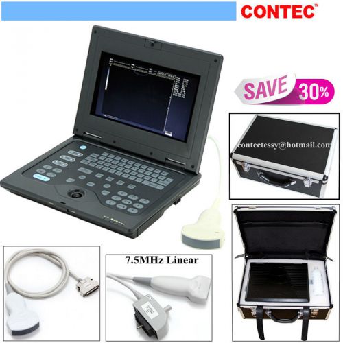 High quality contec cms600p lcd ultrasound scanner with linear+convex probe, ce for sale