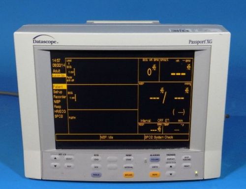Datascope passport xg patient monitor for sale
