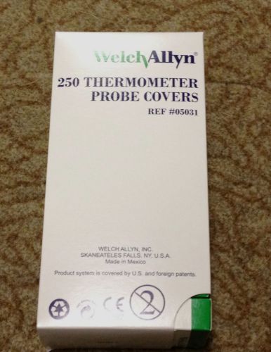 Welch Allyn Oral Disposable Thermometer Probe Covers 05031 Qty 1000 *FREE SHIP*