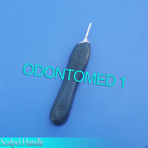 Scalpel Handle #3 Black Plastic Grip Surgical ENT  Instruments