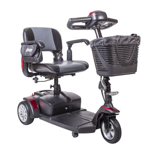 Drive medical spitfire ex travel 3-wheel mobility scooter, 21 inches for sale