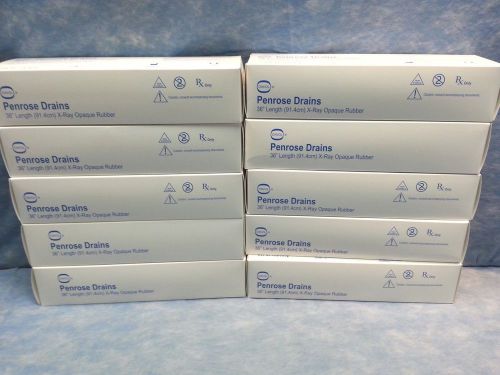 Bard Penrose Drains 36 inch In Date Lot of 10 Boxes 120 REF 0097900