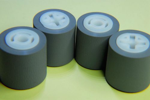 Lot of 4pc copier parts paper roller konica minolta copiers rubber plastic for sale