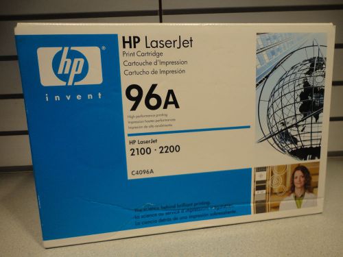 Genuine HP LaserJet 96A C4096A Print Cartridge Sealed Box For HP 2100 and 2200