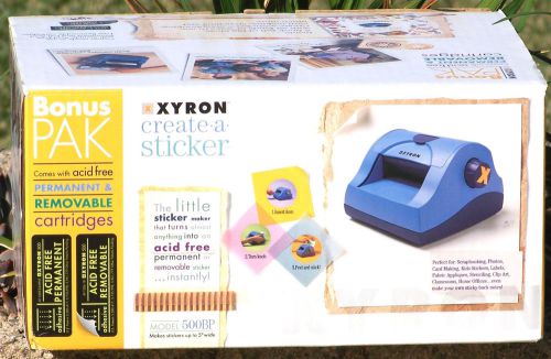 Xyron Create-A-Sticker Model 500BP with Bonus Pack