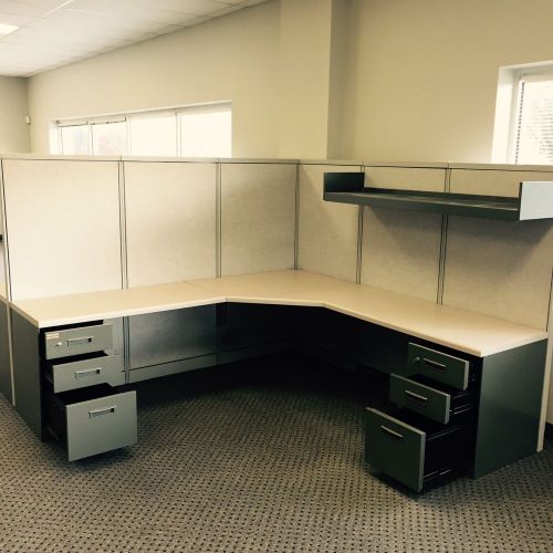 Lot of 2 cubicle/partitions by steelcase avenir for sale