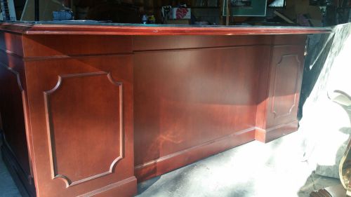 Executive office furniture (top of the line) Mahogany finish