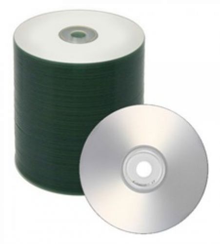 500 Spin-X 52x CD-R 80min 700MB Silver Inkjet Printable