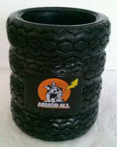 Armor All Pen Pencil Holder Stacked Rubber Tire Free Gift bag Included