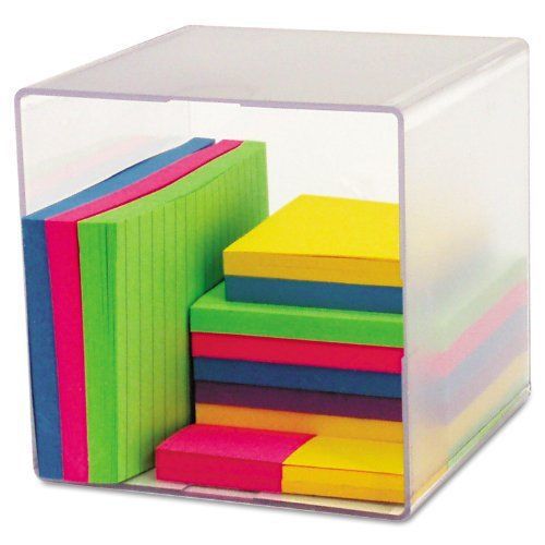 Deflect-o Cube Organizer - 6&#034; Height X 6&#034; Width X 6&#034; Depth - Plastic - (350401)