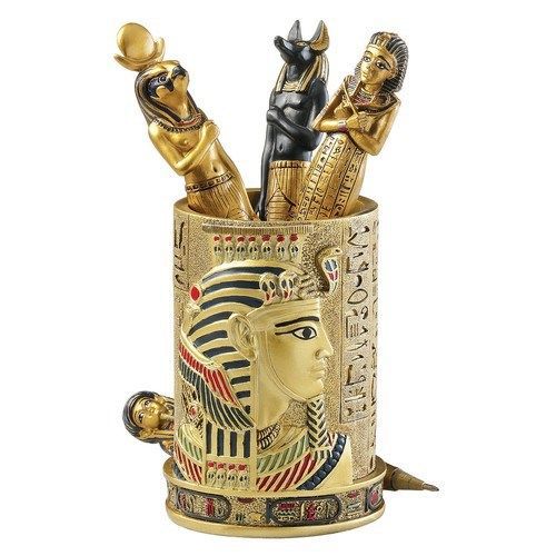 Design Toscano QL1244 Egyptian Pharaoh Pen Vessel