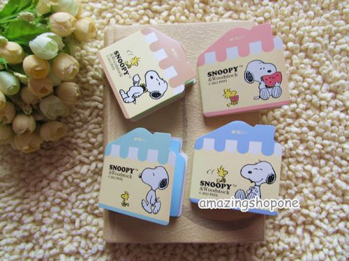 4 x M&amp;G Cute dog Sticker Post-It Bookmark Point It Colorful Marker Memo Notes