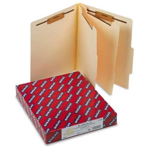 Smead 14000 manila classification file folders - letter - 8.50&#034; x 11&#034; - 2&#034; for sale
