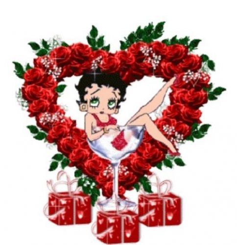 30 Return Address Labels Betty Boop Christmas Buy 3 get 1 free (bb17)