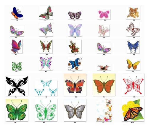 Personalized Address Labels Butterflies choose one picture (b2)