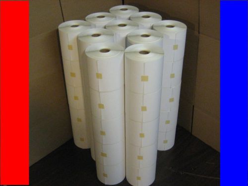50 4x6 zebra direct thermal jumbo roll 400/20000 labels  35 fragile labels free! for sale
