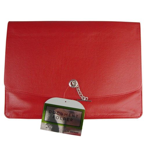 Red Document Wallet