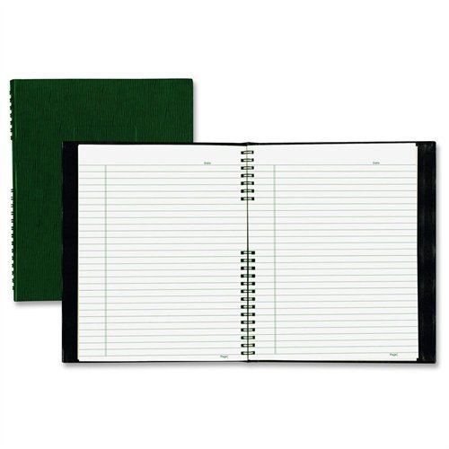 Blueline ecologix twin wire notepro notebook - 200 sheet - ruled - (a10200egrn) for sale