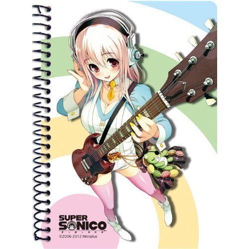 Notebook Nitro Super Sonic Sonico Pink Ver. Broccoli Japan