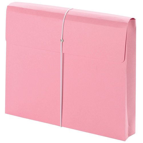 Smead Expanding File Wallet, 2&#034; Expansion, Protective Flap and Cord Closure,