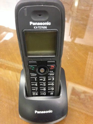 Panasonic KX-TD7696 Ruggedized Telephone Phone DECT T used ** NO AC ADAPTER **