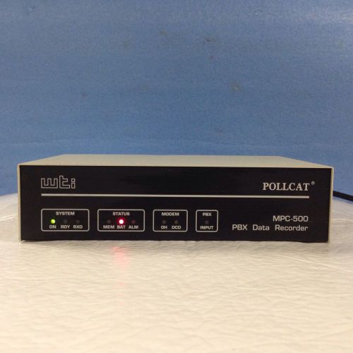WTI Pollcat MPC-500 PBX Data Recorder