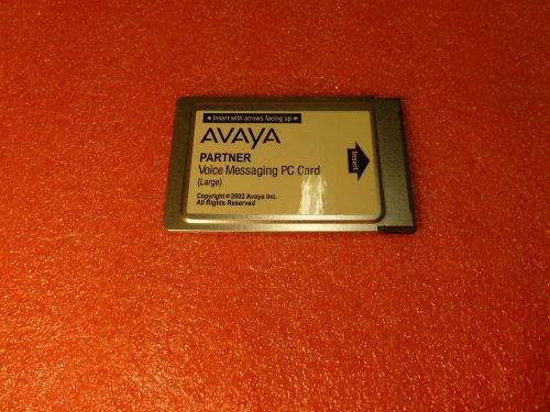 Avaya Partner Voice Messaging PC Card Large - CWD4B -  700226525 Voicemail