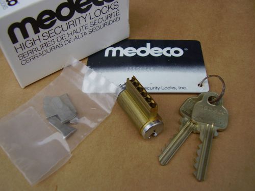 Medeco Knob Lock &amp; KEYS Cylinder for Sargent 6 7 10 &amp; 6500 Satin Chrome 20-80147