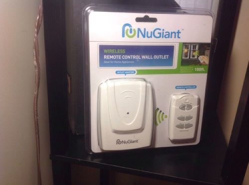 Nu Giant Wireless Remote Control Power Outlet Outdoor On/Off Switch 100Ft.