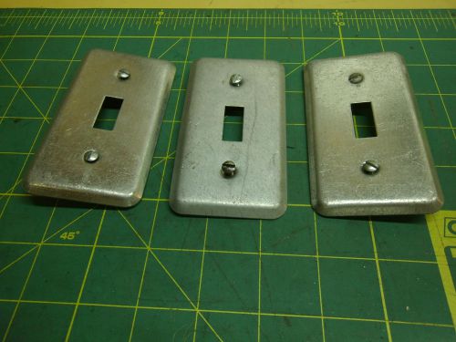 ELECTRICAL HANDY BOX STEEL SWITCH COVERS 2 1/4 X 4 1/4 (3) #3055A