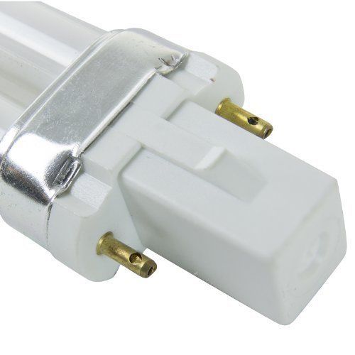 Sunlite PL9/B9 9-Watt Compact Fluorescent Plug-In 2-Pin Light Bulb  Blue