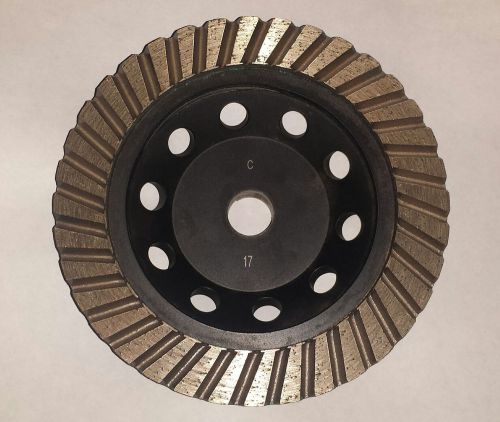 6&#034; Diamond Turbo Cup Wheel, Course (DIA-PLUS MAXIMA) for stone or concrete