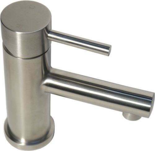 New basin mixer tap designer linkware elle bathroom brushed stainless steel taps for sale