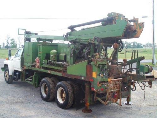 1993 failing f-6 top head drive drill rig for auger drilling, foundation, coring for sale