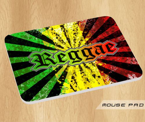 Reggae Rasta Flag Wallpaper Mouse Pad Mat Mousepad Hot Gift
