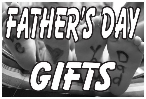 Father&#039;s Day Gifts Advertising Sign Vinyl Banner /grommets 30&#034;x72&#034; made USA rv6