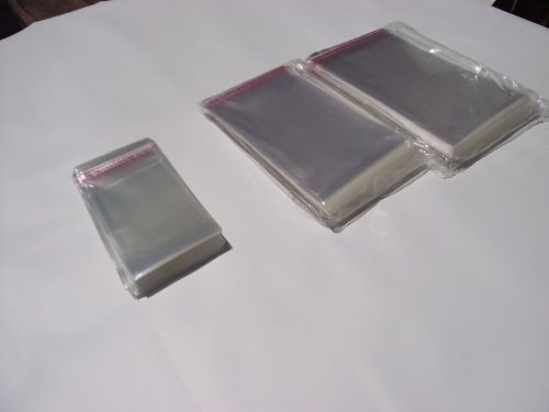 CLEAR Self Sealing CELLO Bags Envelopes Strong Clear cellophane bags in 3 size