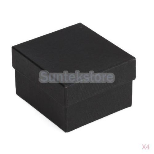 4x Cardboard Present Gift Box Bracelet  Jewelry Watch Storage Case w/ Pillow