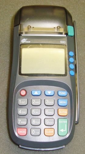 PAX S80 Dial / IP Dual Comm EMV (SCR) Credit Card Machine