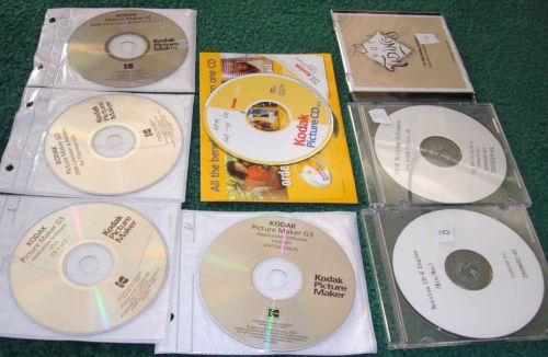 Kodak Picture Maker G3  8 CDS SOFTWARE