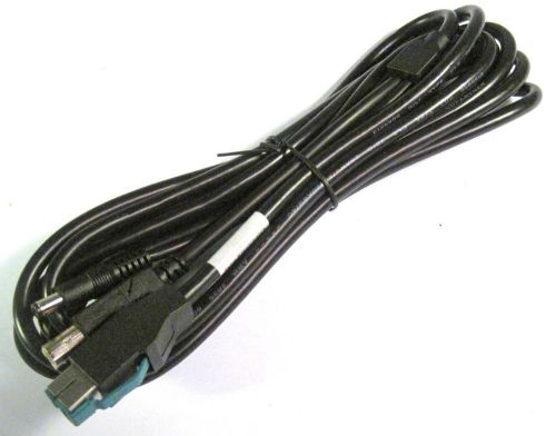 Tyco Powered USB to A + 12v data + power cable for POS receipt printers