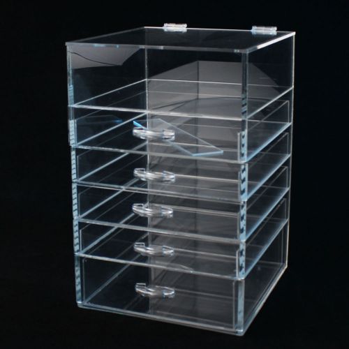 Plexiglass Make Up Organizer 6 tier Clear