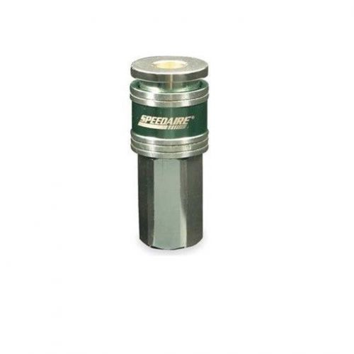 New speedaire air coupler quick connect aluminum 1/4&#034; fnpt 1/4&#034; iso 6150 green for sale