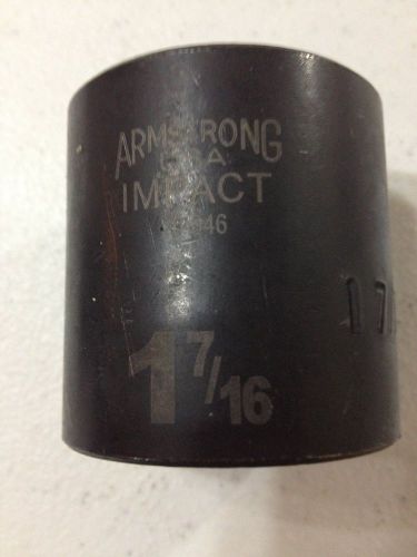 1 7/16- 1/2 inch drive impact socket by Armstrong