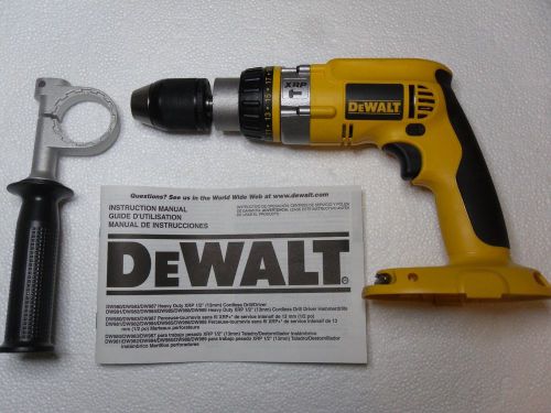 DEWALT DW989 18V XRP™ 1/2&#034; Cordless Hammer Drill 3 Speed For DC9096 DW9096