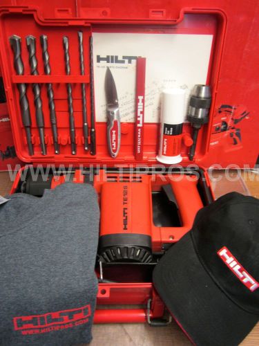 Hilti hammer drill, l@@k nice,t-shirt,hat,knife,pencil,bits,fast ship,brand new for sale