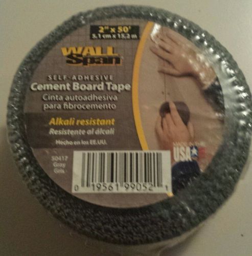Wall Span 2&#034; x 50&#039;, Gray, Cement Board Tape
